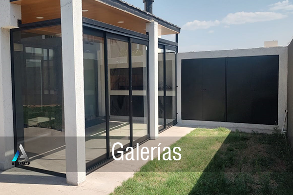 Galerias de aluminio